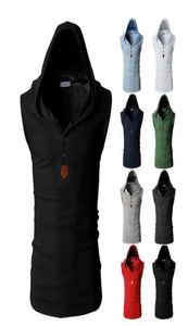Yeni Erkek Kapşonlu Yelek Erkek Gündelik Kolsuz Ceket Moda Gilet Erkek Helketler Taktik Kat Yelekleri Sıcak Kış Taktik 5915222