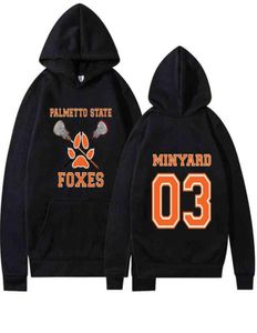 The Foxhole Court Palmetto State Foxes Mens Hoodies The Exy Team of University Stick Ball Hoodie Male Sweatshirts Sportswear2948333