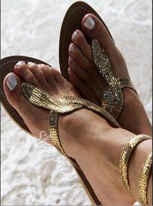 Women039S Shoes International Size Conversion Chart 2019 Summer New Style Flat Bottom Sandals Snake Mönster Stor storlek EU 433374079