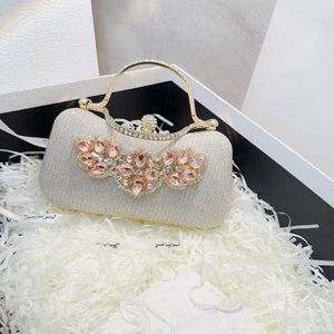 Luxury designer women Evening Bags New rhinestone bag women's evening dress, banquet party, handbag, diamond inlaid handbag, banquet bag