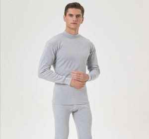 Maschi d'autunno e inverno biancheria intima maschile lunghi johns pantaloni di fondo elastico a colori solidi mantengono il caldo a freddo new95714617502833