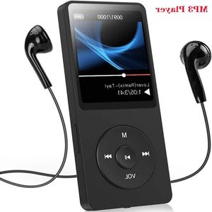 MP3 Player USB -laddning Record Digital Display Screen Media Lossless Portable Pocket Sports Running Walking Music Player Herwt