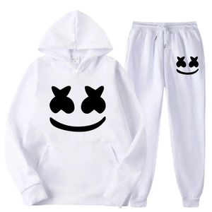 2024 Erkek Trailsuit 2 Parçalı Setler Kapşonlu Sweatshirt Drawstring Pantolon Erkek Hoodies Spor giyim Kadınları Sonbahar Spor giysisi 240518