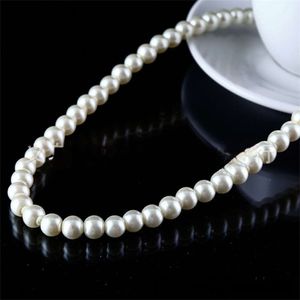 Explosions Brand Designer Lling Pendant Necklaces Imitation Pearl Artificial Simulation Binary Store Korean Edition Jewelry