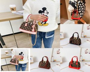 Dziewczęta torebka torebka skórzana torebka marka marka crossbody fanny pakiet torby na ramię Messenger Bags Princess Party Totes H2231703792