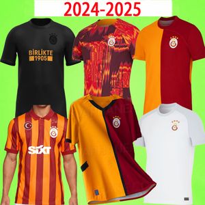 24/25 Jerseys de futebol Galatasaray #9 ICARDI 100º uniforme de treinamento Edição especial 2024 2025 Michael Seri Falcao Belhanda Luyindama Mostafa Camisa de futebol de 100 anos T