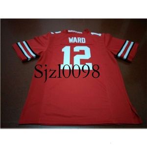 SJ98 Custom 009 Młodzieżowe kobiety #12 Denzel Ward Ohio State Buckeyes Football Jersey Rozmiar S-5xl lub Custom Dowolne nazwisko lub koszulka numer