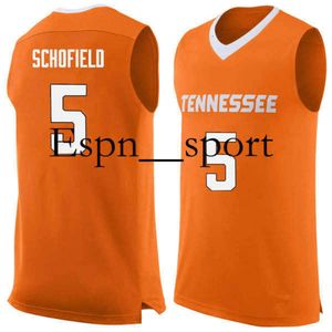T9 2 Grant Williams 10 John Fulkerson 5 Admiral Schofield Tennessee Volunteers basketball jersey throwback Stitche Embroidery jerseys Custom