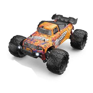 Elektrisk/RC-bil 1 16 40 km/h 4WD RC-bil med LED-lampor 2.4G Radio Höghastighet Borstlös Motor Remote Control Off-Road Cars for Children Toys Gift G240529