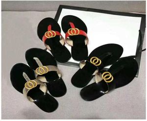 Men Slippers Womans Shoe Beach Slides Designer Shoes Sandals Lady Loafers Flip Flops Summer Rubber Bottom Letter Flat Heel Metal B5311952