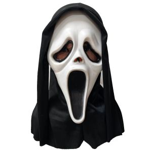 New Halloween Party Masks Masquerade Latex Party Dress Fun World Adult Scream Mask Skull Ghost Scary Mask Face Hood HJ5.31