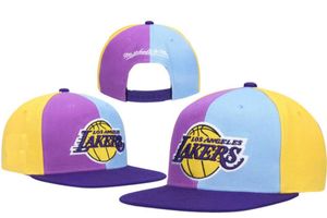 Lakers Ball Caps Los Angeles 23-24 2024 결승 챔피언 럭셔리 패션 잠금 로전 야구 모자 스냅 백 모자 남녀 Sun Hat 자수 봄 여름 모자 도매 B6