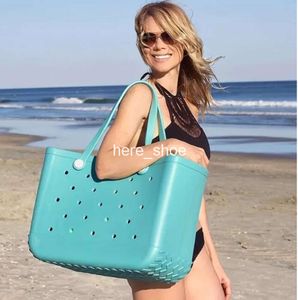 Explosive Designer Summer Everglades Waterproof Beach Bag Luxury Organizer EVA Material Mens Basket BOGG Womens Hold Weekend Pocket Mommy totes