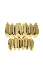 Halloween Teeth grillzdistinctive bracesGoldplated teeth hiphop gold braces suicide squad clown with cool hiphopgrills braces6505677