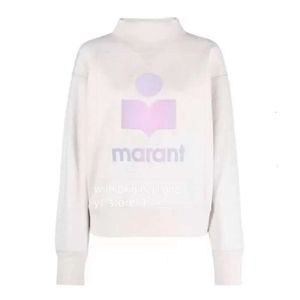 Marant hoodie Women Designer Pullover Sweatshirt Casual Fashion Womens embroidery Letter isabel marant Round Neck Hoodie Versatile Loose Tops Warm Sweater