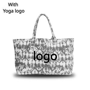 Outdoor Bags Yoga camouflage cloth bag with womens dry wet separation handbag large capacity sports bag T240601