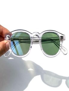 Lemtosh Johnny Depp Style HQ Eyewear Green Green G15 Profsional Personalizza Proscrizione Myopia Progetta occhiale da sole Uv400919556