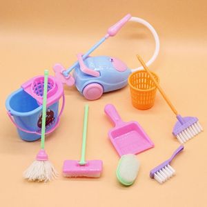 1SET9PCS Play House Cleaning Clean for Girls Toddlers Boys Udawanie narzędzi RPAPLAY TOBY 240524