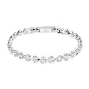 Сваровский браслет -дизайнер женщин высшего качества браслета Swarovskis Jewelry High Edition Full Diamond Twist Bracele