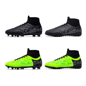 High Top Football Boots for Youth AG TF Soccer Shoes Mens Anti Slip Cleats