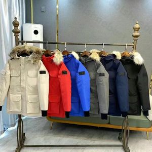 Designer Mens jacket Winter Down Jackets Thick Warm Down winter Jacket Women splice Parkas Clothes Outdoor Fashion Keeping Couple Live Coat Women gooses jacket