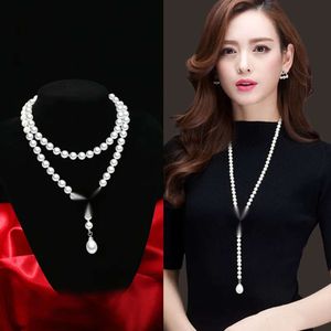 New style Pendant Necklaces Hollow Shell Shape Carved Zircon Pearl Choker for Female High Jewelry Necklace Holiday Gift