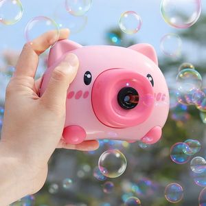 Chilren Camera Bubble Machine Outdoor Toy for Kids Girls Boys Handle Soap Bubble Maker Toy Kids Durable Automatic Bubble Blower 240523