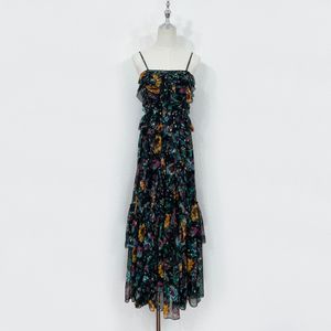 Nischdesigner Silk Printed Camisole Dress