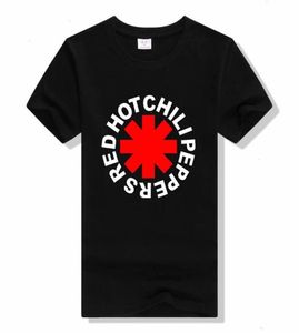 カジュアルポップショートスリーブRHCP TシャツファッションメンズロゴTシャツトップスティーフルスリーブユニセックスバンド2120133