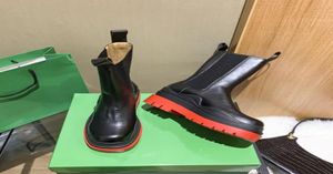 Brands Boots Women Bott But Opona Chelsea Boot Skórzanie i platforma gumowa podeszwy poślizg na butach 35441208284