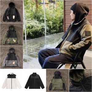 Tasarımcı Ceket Erkek ve Kadınlar Kış Yünü Kapşonlu Ceket Aşağı Sherpa Erkek Yapımı Yün Palto Kadın Süet Deri Ceket Erkekleri Kadın Kapşonlu Ceketler