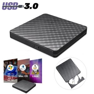 USB 3.0 Optical Disk Drive High Speed Transfer DVD Reader Plug and Play Portable Optical Drive Free Drive for Laptop PC Desktop 240523