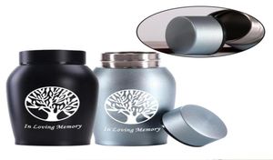 Tree of Life Cremation Jewelry URN Aluminum Alloy Ashes Jar Big Jar Keepsake Memorial PetまたはHumanin Loving Memory71442886539324