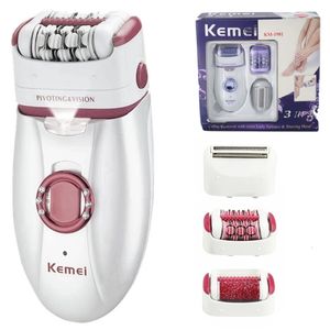 3in1 Electric Women Epilator żeński golarka noga