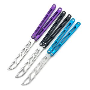 Titus Tsunami Balisong Butterfly Training Trainer Knife 7075 Aluminium Bushing Jilt EDC Tool Knives