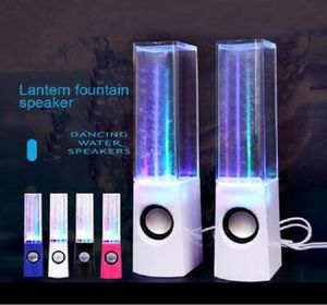 2020 Novo alto -falante de água sem fio da dança sem fio LED Fountain Speaker Home Party DU555630138