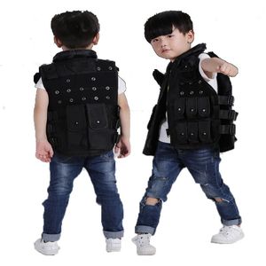 Utomhussport Tactical Molle Child Vest Airsoft Gear Molle Pouch Bag Carrier Combat Assault No06-015 FDQLU