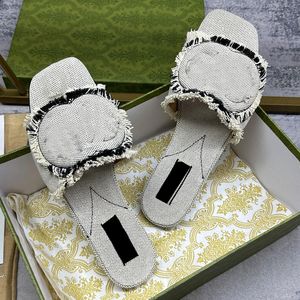 Женская кисточка плетение поверхностных каблуков ткани тканевая тапочка дизайнерские дизайнерские рыболовные сандалии классические низкие каблуки богемные мулы открыты