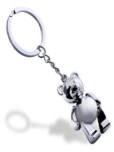 Aktivitet söt nallebjörn nyckelring ge vänner kreativa nyckelreklam gåvor1312436
