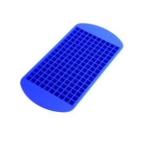 1 Pcs Food Grade 160 Cavity Silicone Bar Ice Tray Mini Ice Cubes Small Square Mold Ice Maker Kitchen Bar Ice Making Accessories