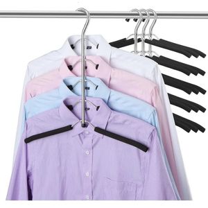 BLouse Tree Hangers kläder Non Slip Space Saving Saving Rostfritt stål Skjorta Rockar Skåparrangör 240523