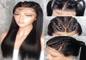 Shuowen Full Lace Haintetic Hair Rigs مستقيم محاكاة شعر بشرة بشرة بشرة بشرة بشرة