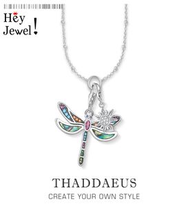 Charm Necklace Dragonfly Sun Winter Fashion Bohemia Jewelry Europe 925 Sterling Silver Bijoux Gift For Women Girl 2011241170935