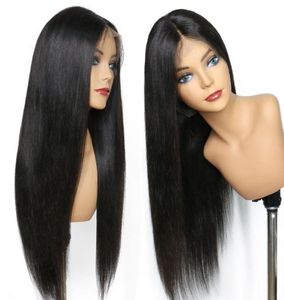 360 peruca frontal de renda pré -explodida Hairla de cabelo frontal atada perucas de cabelo humano para mulheres negras reto Curly3604764