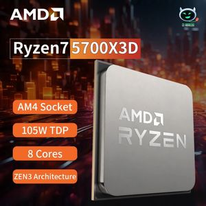 Ryzen 7 5700X3D CPUゲームプロセッサ8core 16thread 41GHz 7nm 100MBゲームソケットAM4ブランド2024 240527