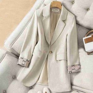 Women's Suits Blazers Designer Blazer Jacket Retro Chic Pure Color Suit Slim Fit Plus Sizedcte