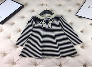 Yeni Sonbahar Kız Bebek Kazak Elbise Kış Sevimli Yay Çocuklar039S Uzun Kazak Kıyafetleri4728364