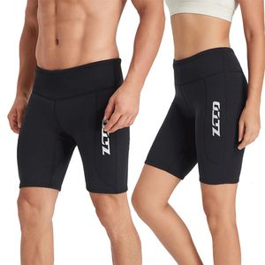 2mm Neoprene Surf Pants Wetsuit Diving Shorts Kitesurf Swimming Trunk Men för snorkling Kajakpaddling Driftande båtliv 240524