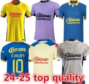 24 25 Liga MX Club America Soccer Jerseys Home 2024 K.alvarez J.Quinones