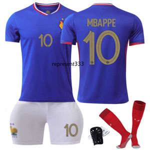 england football shirt 2024-25th Cup France Home 10 Mbappe, 7 Griezmann, 9 Giroud, 11 Belle Football Kit